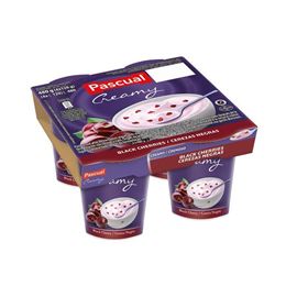 圖片 黑櫻桃果粒優格